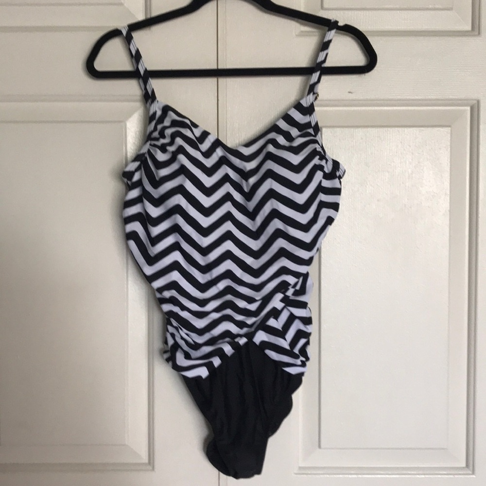 Super flattering shapewear swimsuit